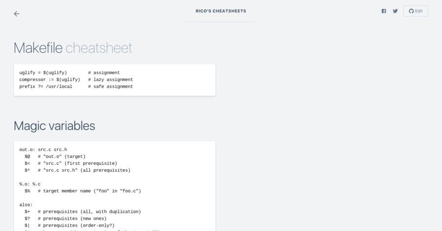 makefile safe assignment