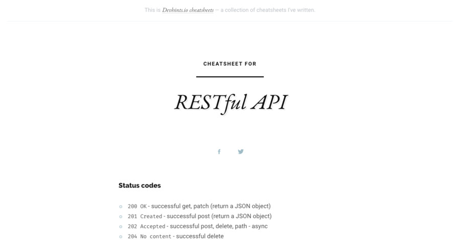 restful-api-cheatsheet